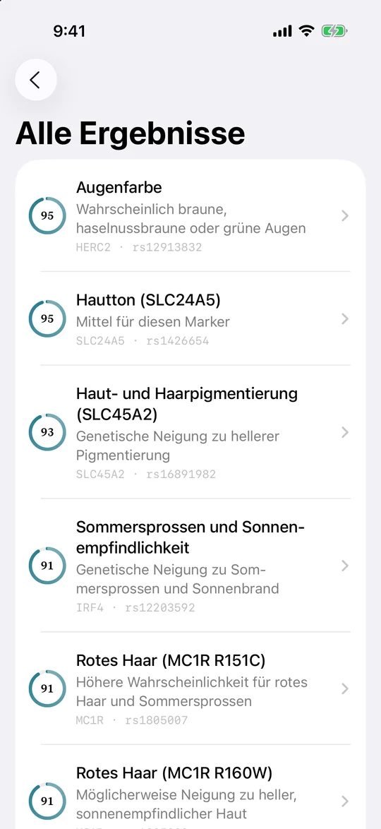 Berichtsübersicht