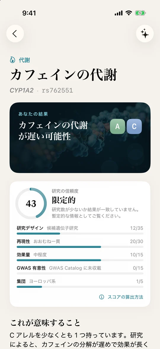 結果の解説